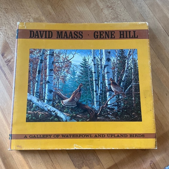 A gallery of waterfowl and upland birds David Maass Gene Hill book 1978 - Picture 1 of 11